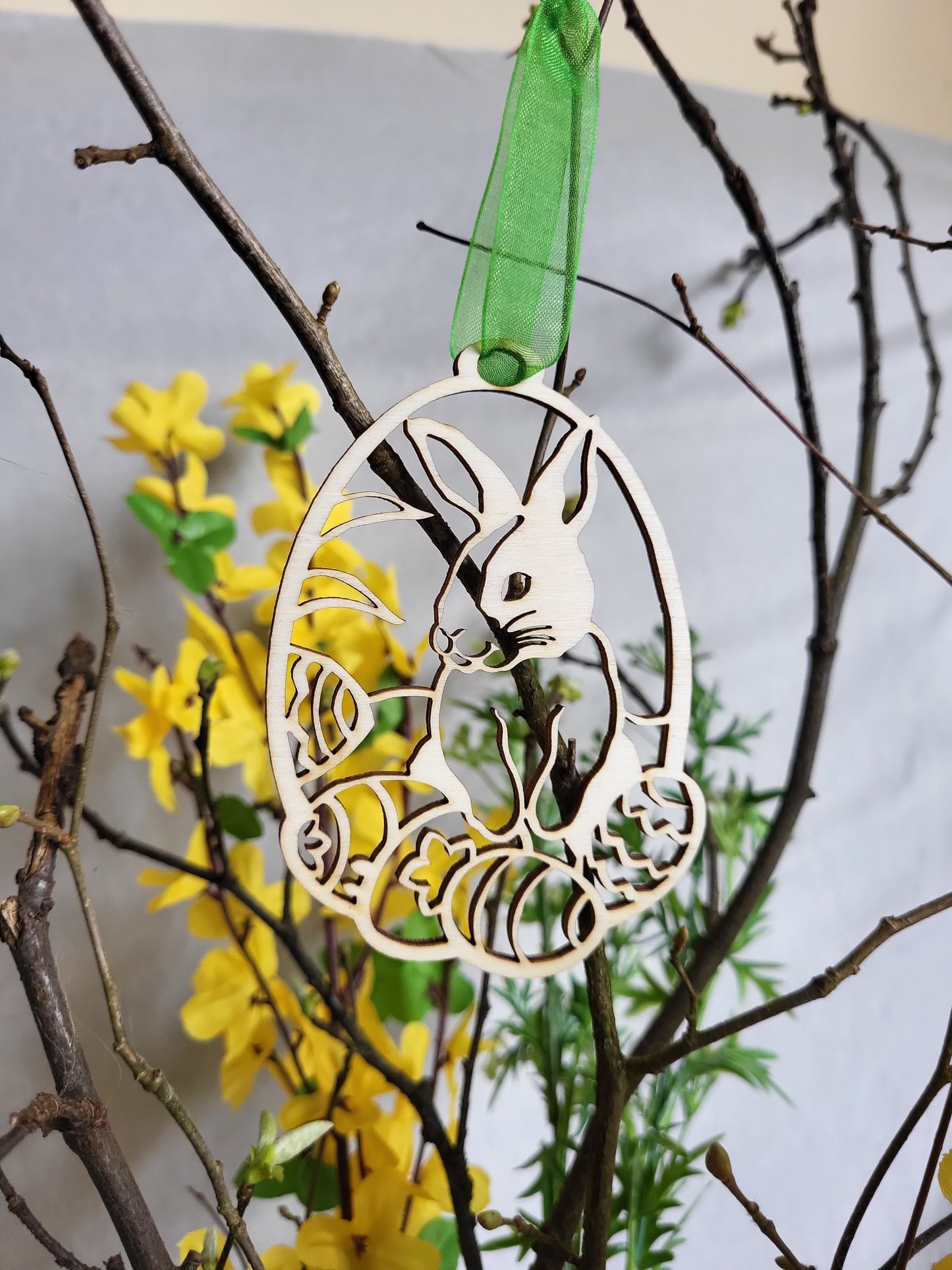 Décoration de Pâques sculptée