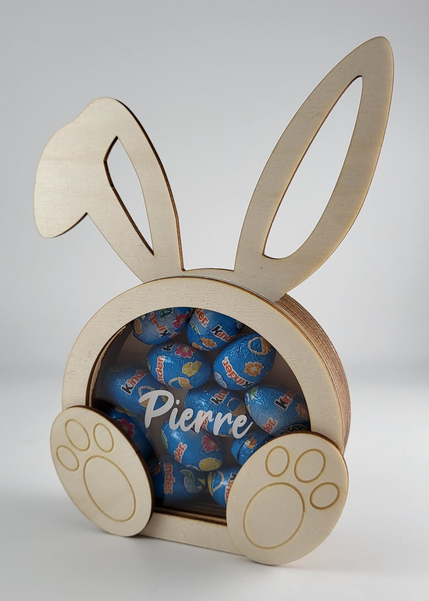 Lapin gourmand porte friandises