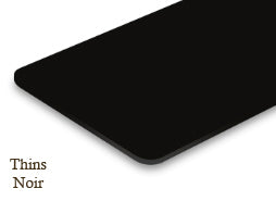 Signalétique thins Noir