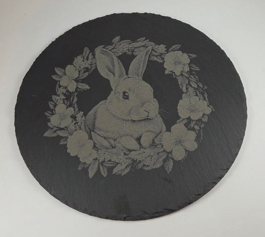 Planche en ardoiser ronde