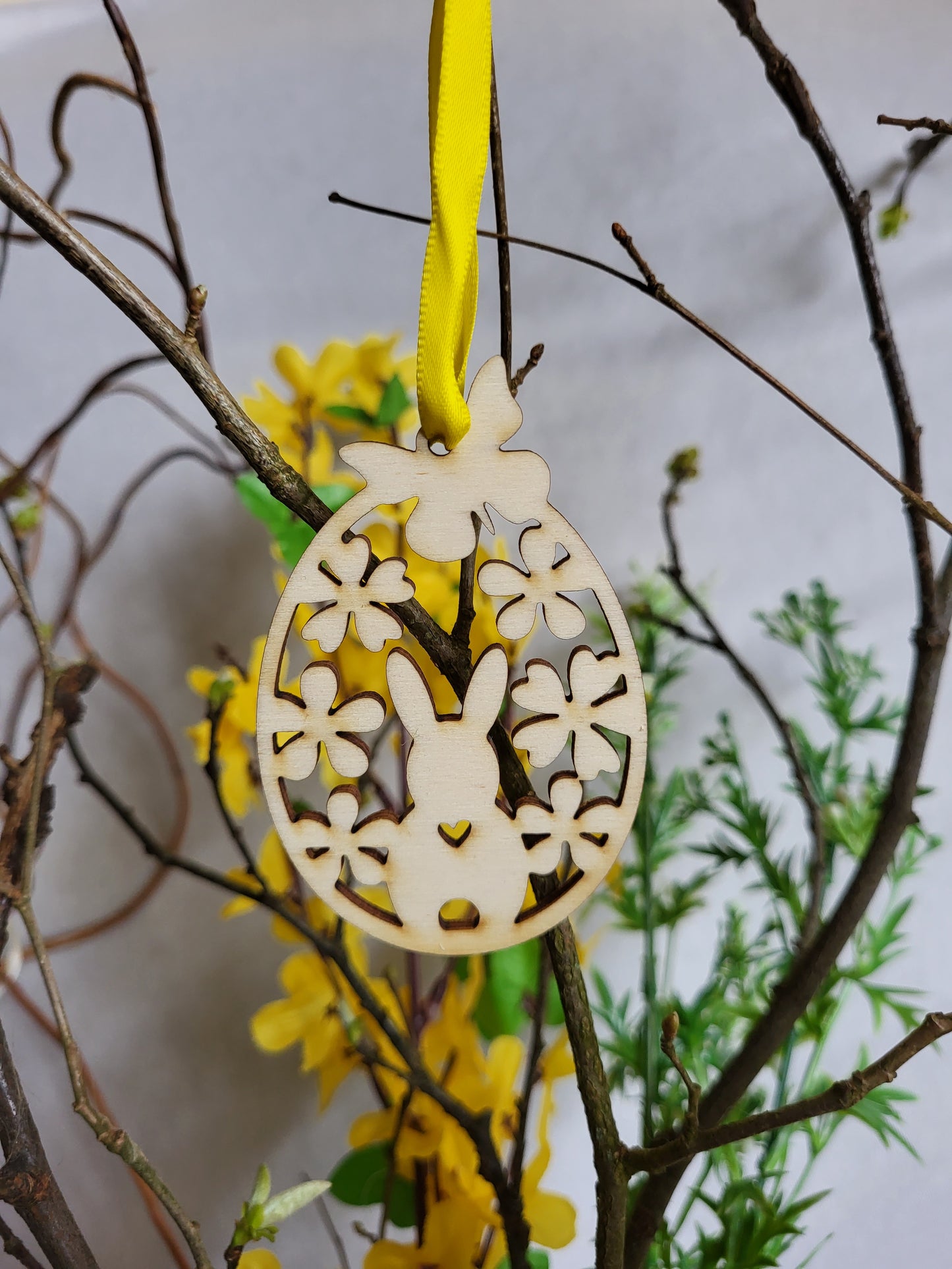 Décoration de Pâques sculptée